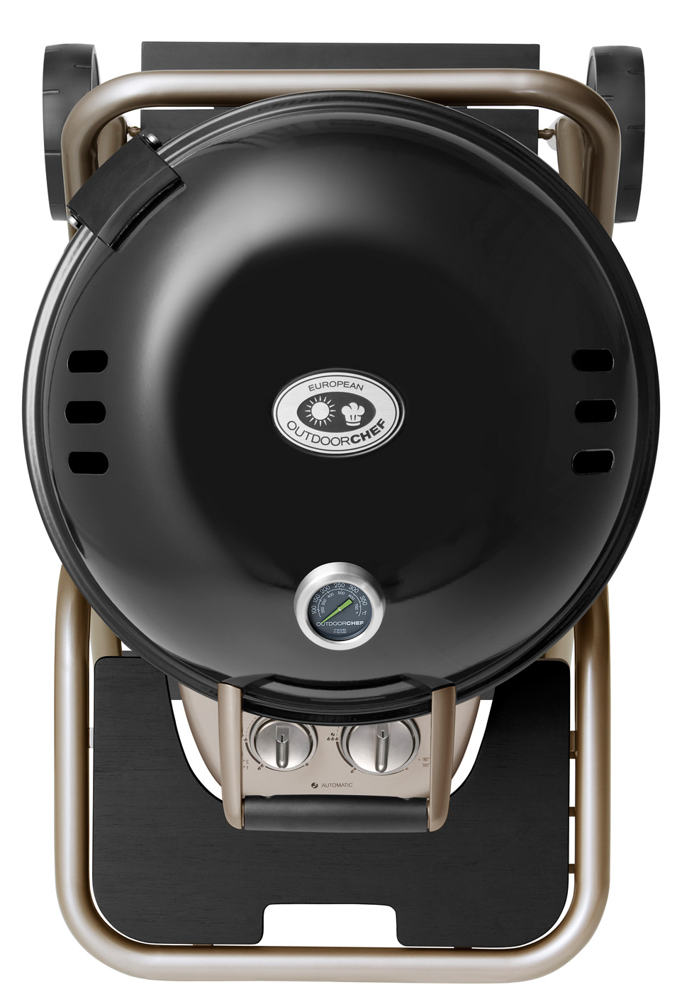 Outdoorchef Ascona 570 G Gaskugelgrill, Schwarz draufsicht