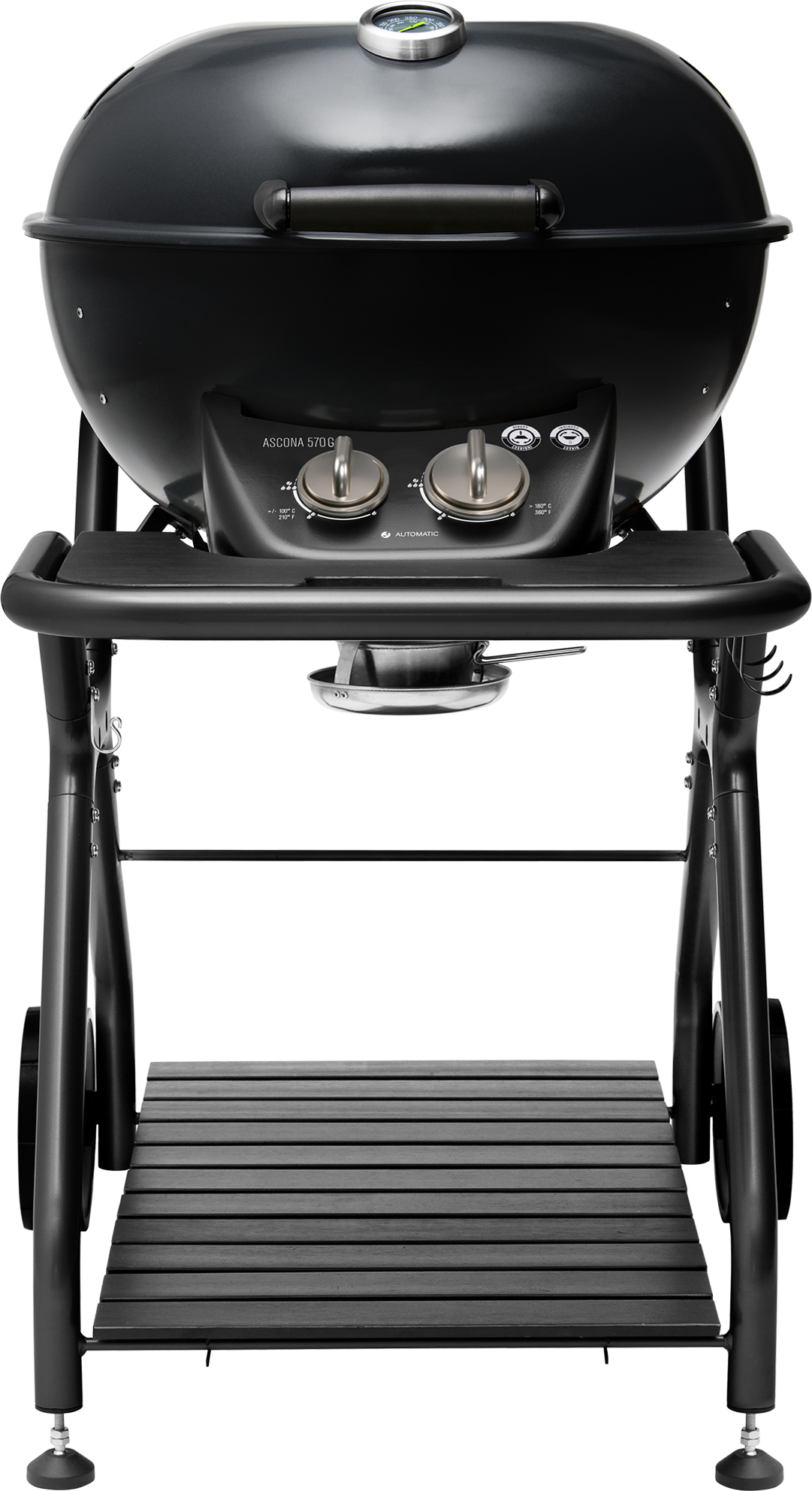 Outdoorchef Ascona 570 G All Black Gaskugelgrill