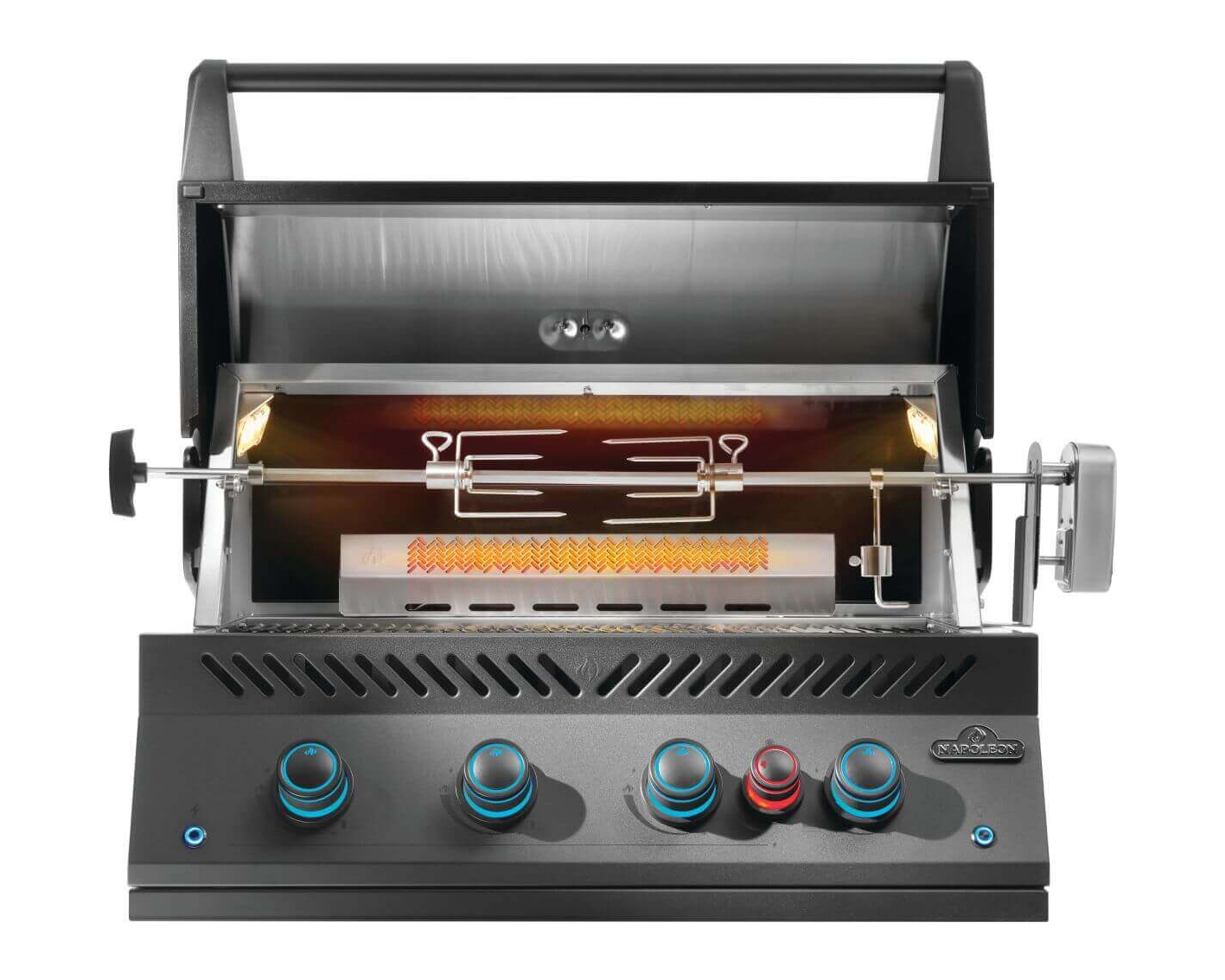 Napoleon 700-Einbaugrill Serie 32 Mattschwarz