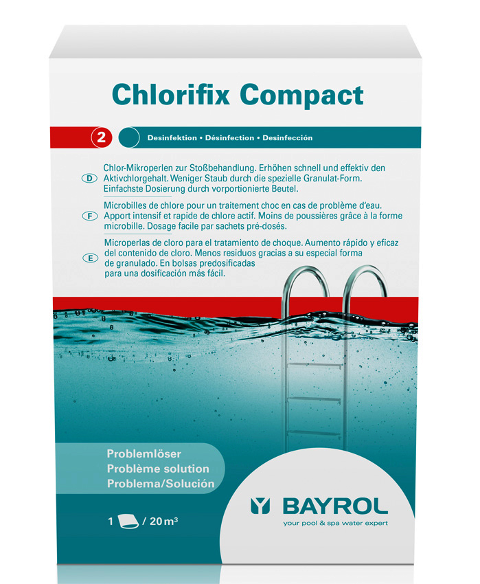 Bayrol Chlorifix Compact 1,2 kg Beutel (3 x 400 g)