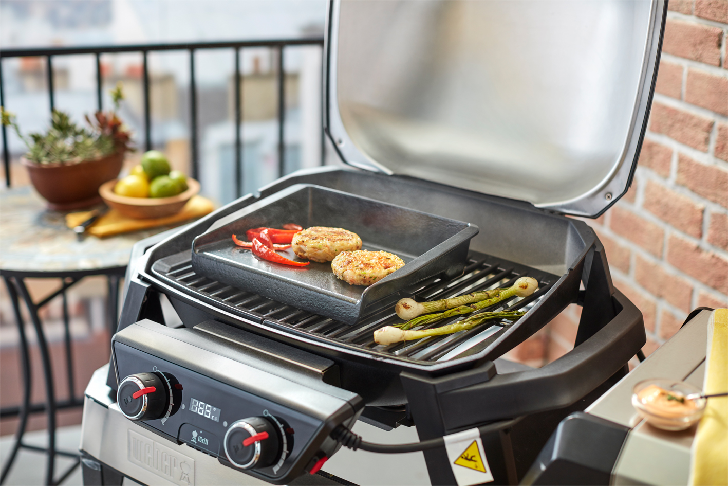 Weber Griddle - Grillplatte für Pulse 1000 / 2000