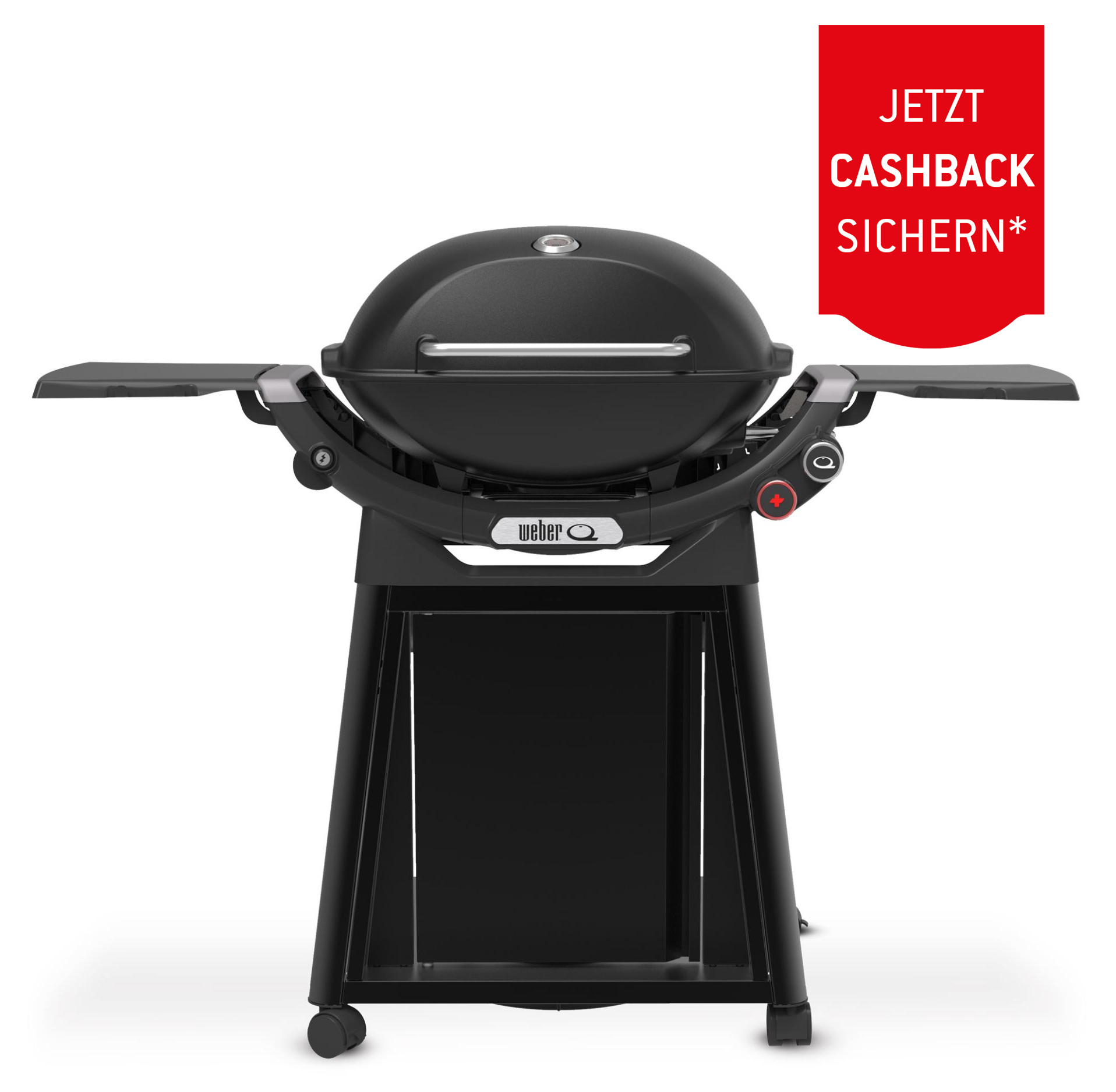 Weber Q 3200N+ Gasgrill mit Rollwagen