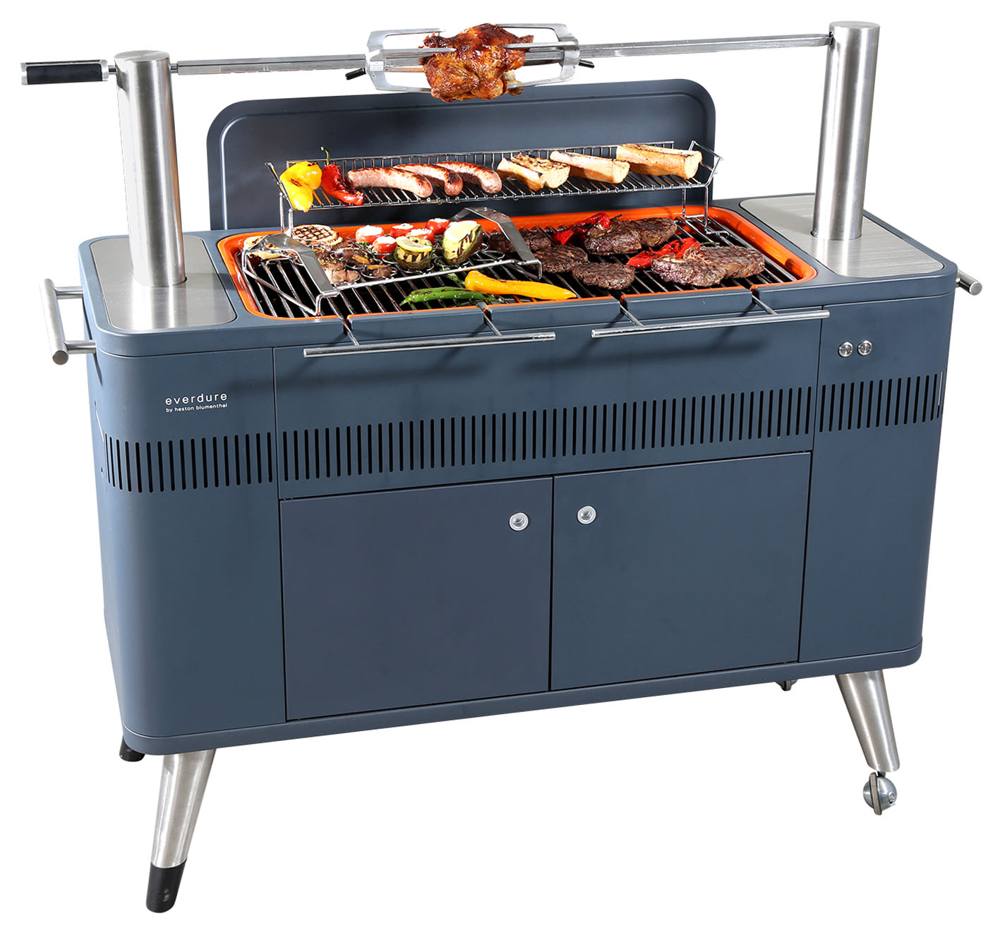 Everdure_HUB_4 Everdure HUB Holzkohlegrill Grillbeispiel