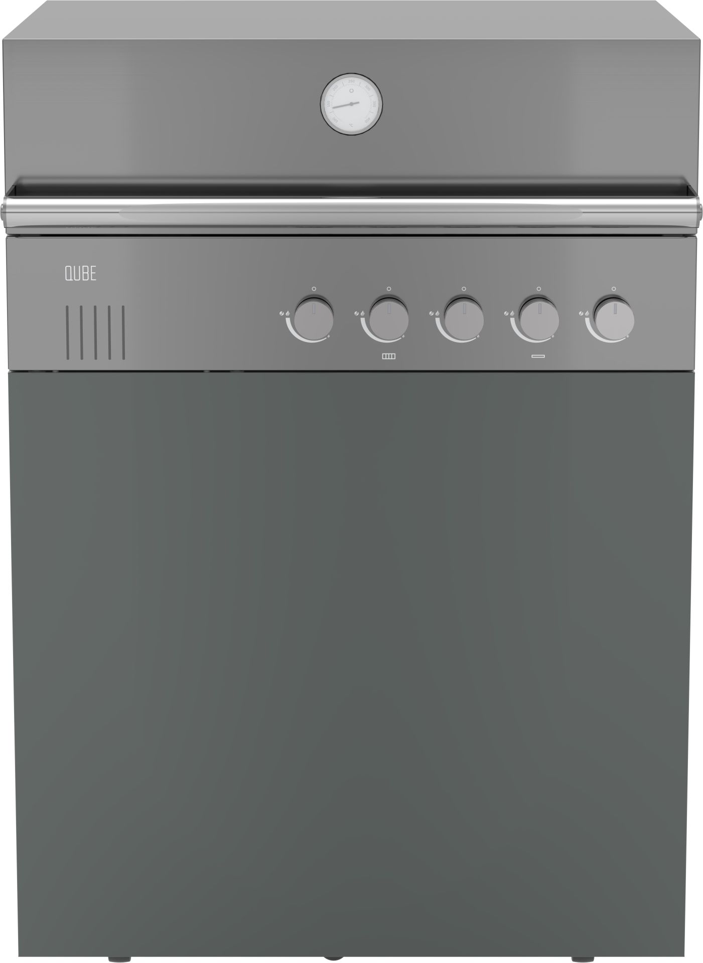 OUTDOORCHEF CUBE X-415 RB Edelstahl / Darkgrey Gasgrill