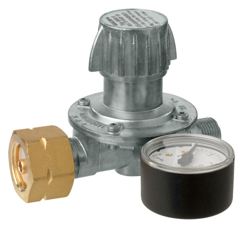 GOK Mitteldruckregler 0,5 - 4 bar m. Manometer
