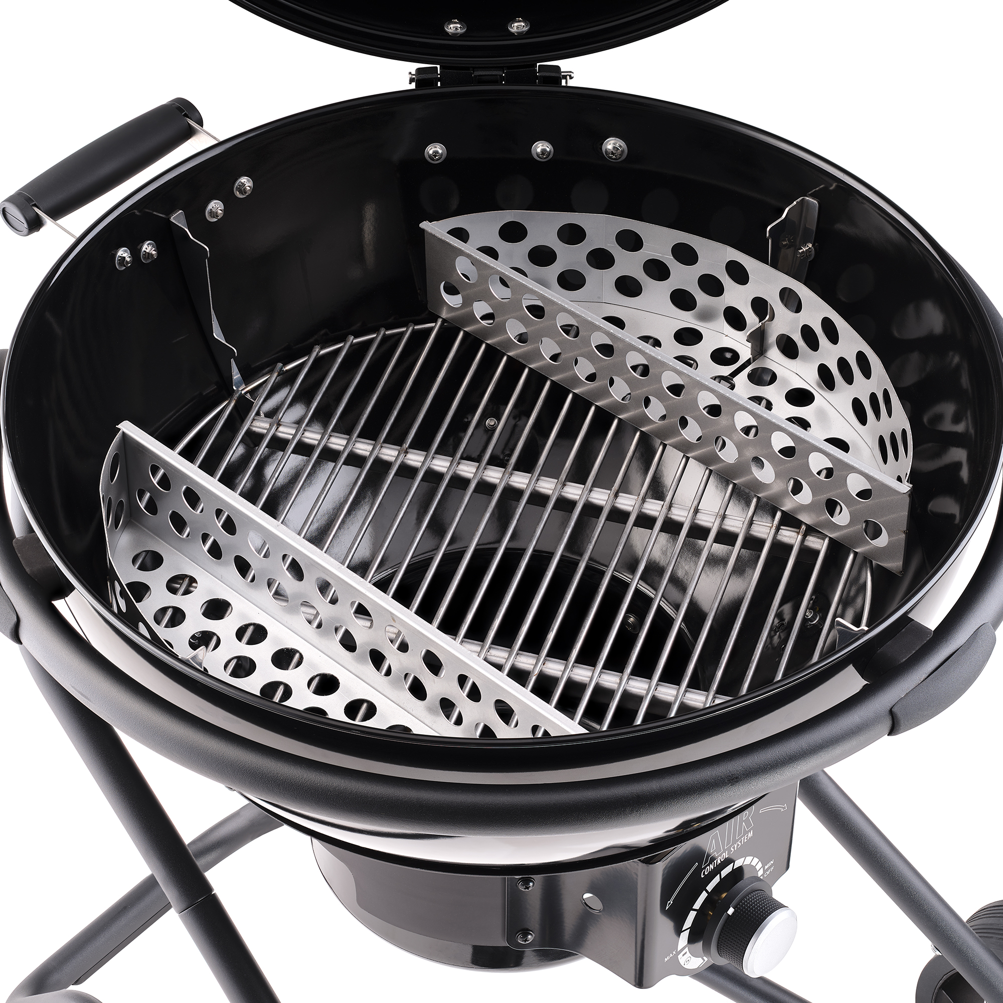 Rösle No.1 F60 Air Pro Vario+ Holzkohle Kugelgrill