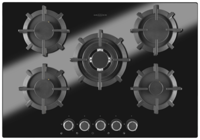 Oranier Gaskochfeld GKH740 5-flammig