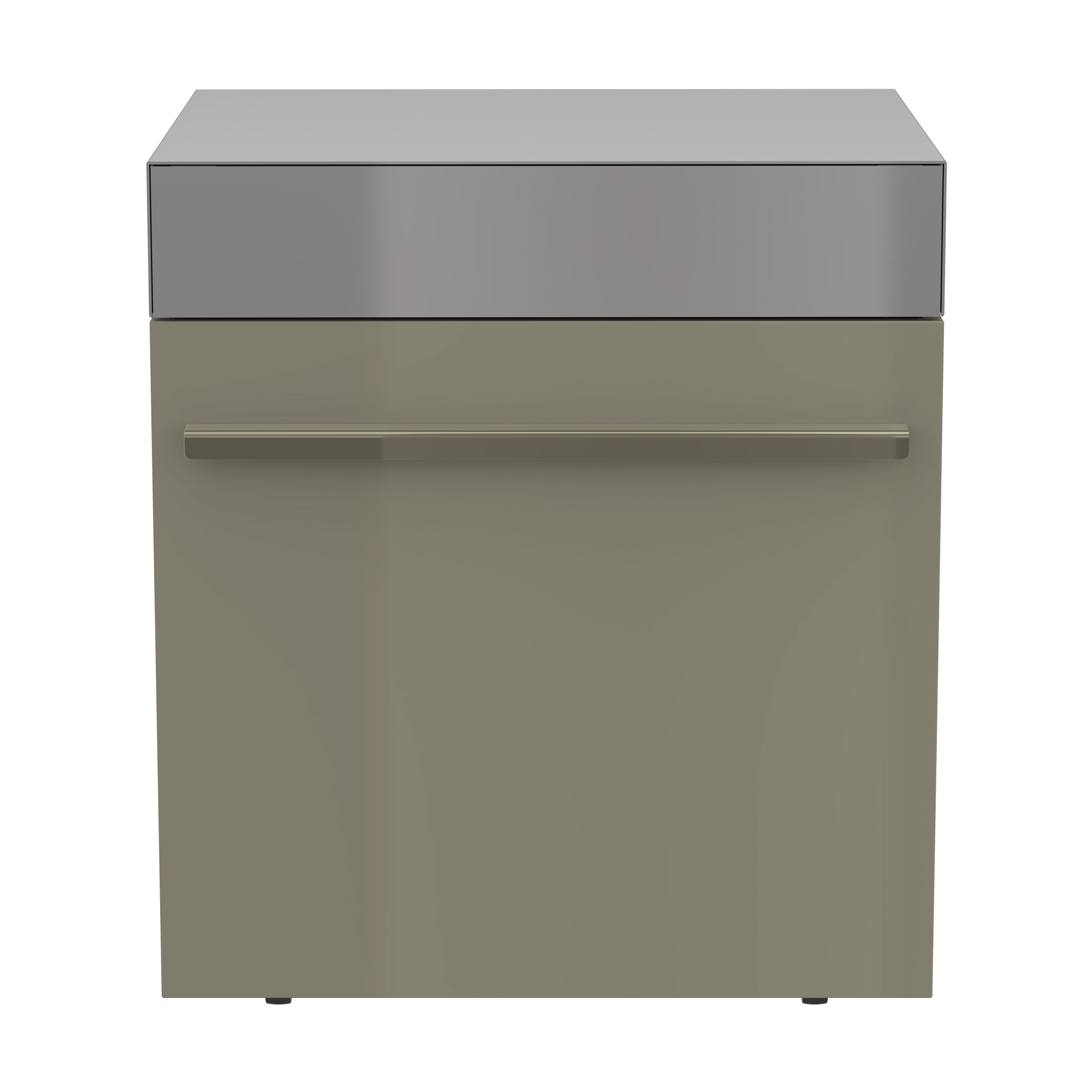 OUTDOORCHEF CUBE Schubladenmodul Edelstahl / Taupe