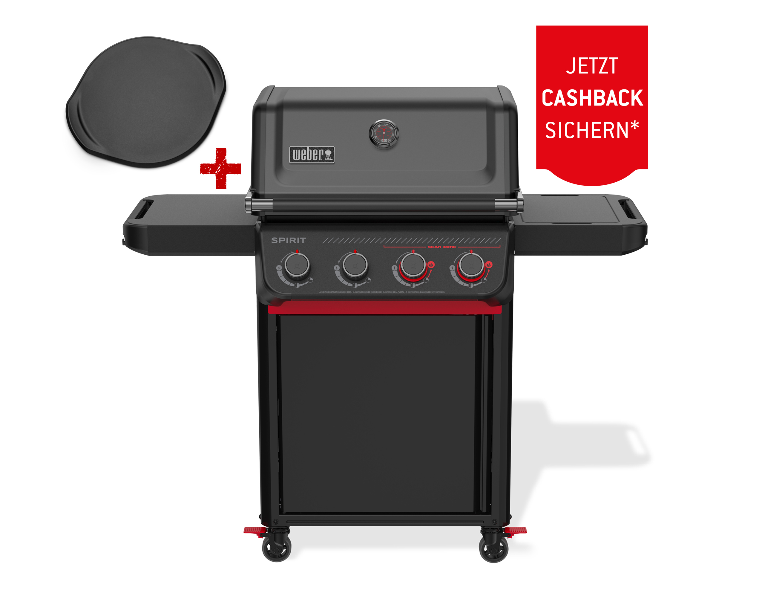 Weber Spirit E-425C Stealth Gasgrill