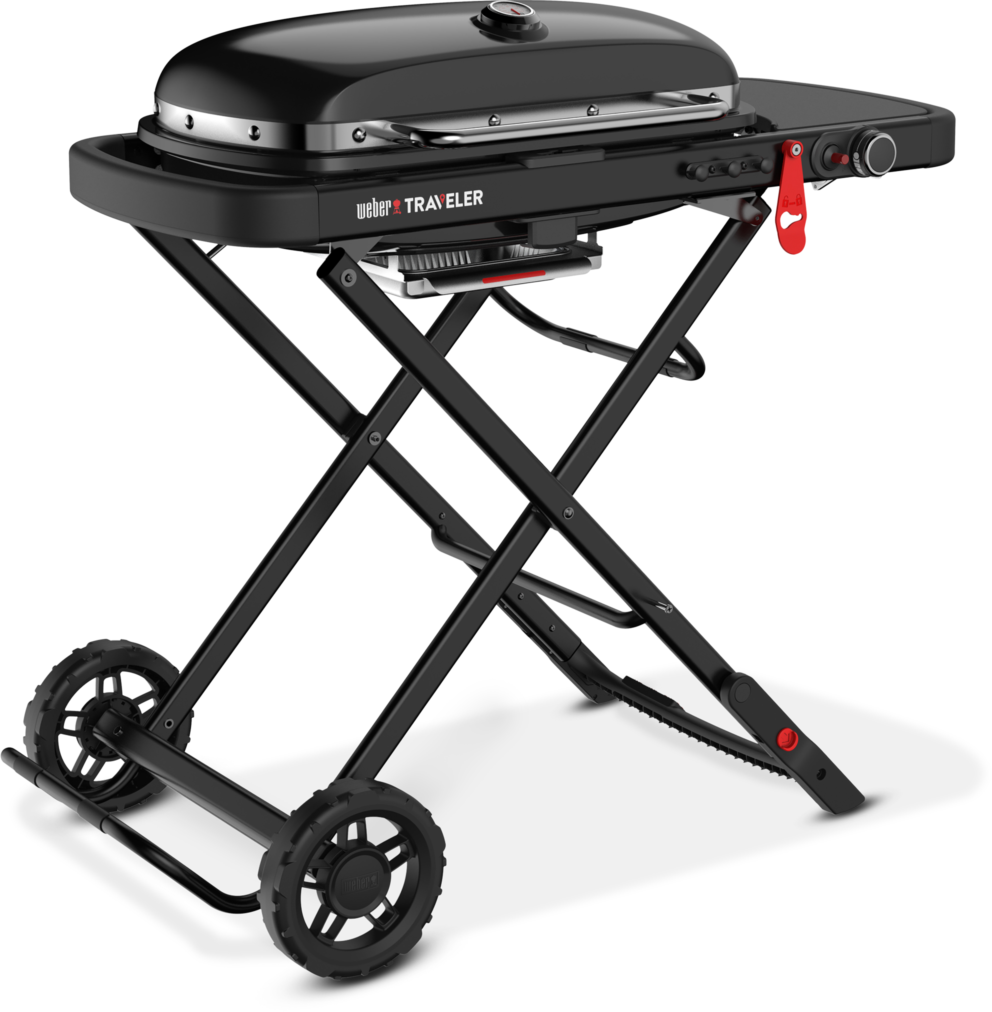 Weber Traveler Stealth Gasgrill