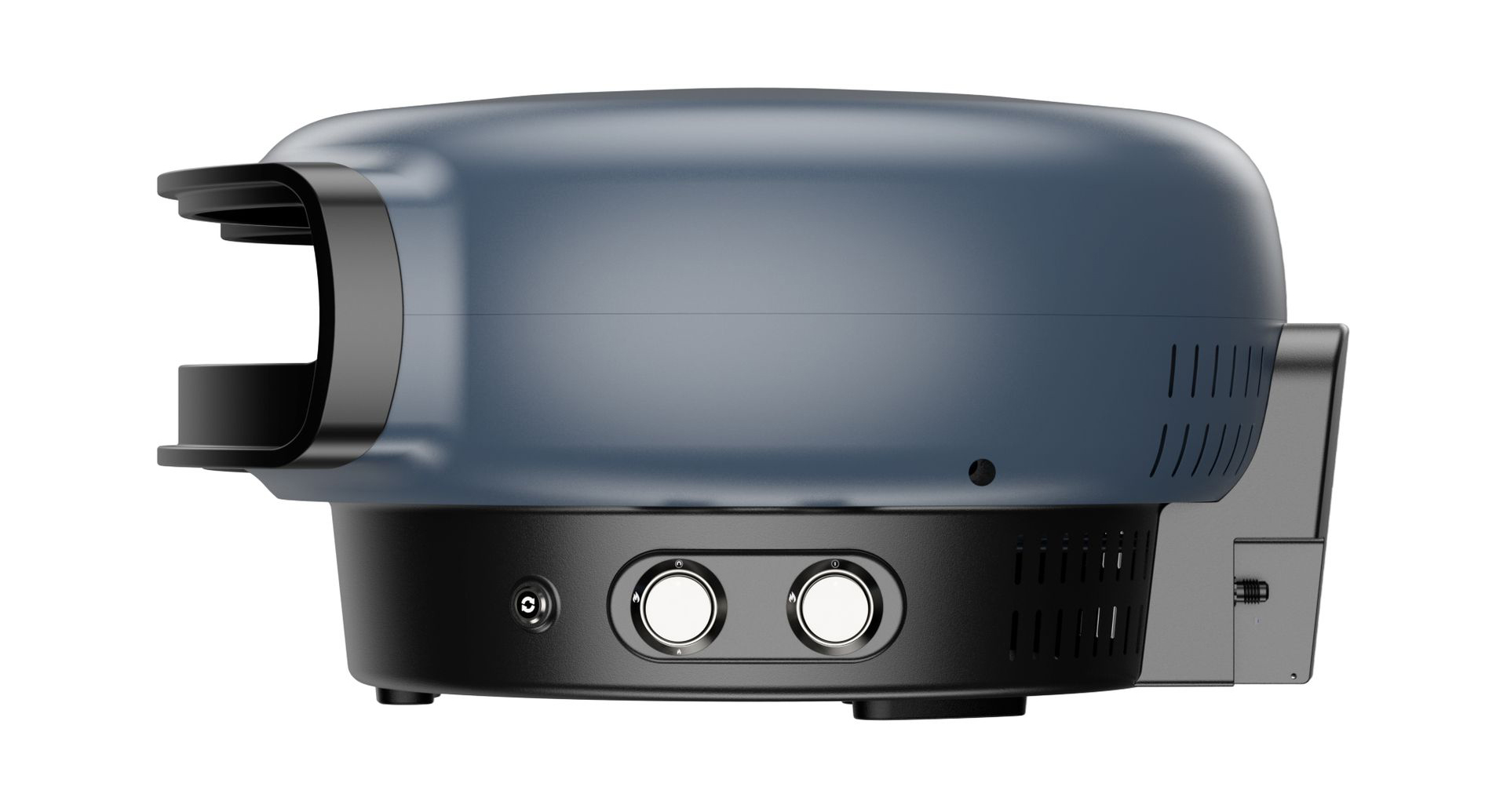 Kilt_Schwarz_9 Everdure KILN Pizzaofen 2-Brenner, Graphite