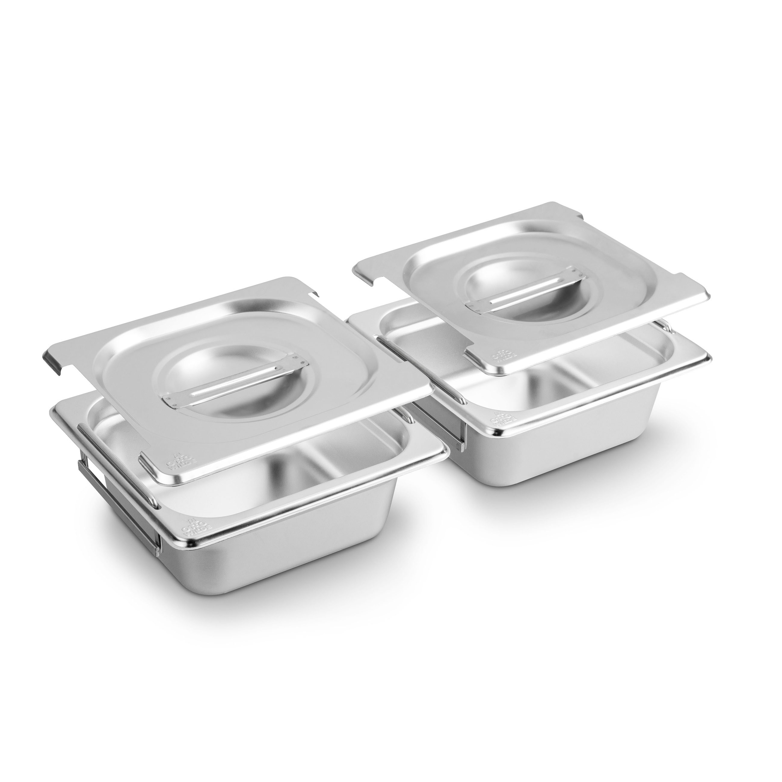 Otto Wilde 1/6 Behälter-Set mit Deckel - flach