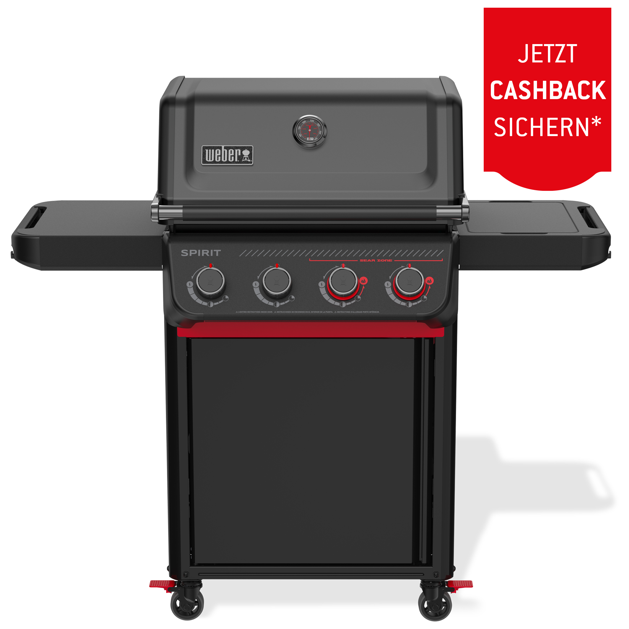 Weber Spirit E-425C Stealth Gasgrill