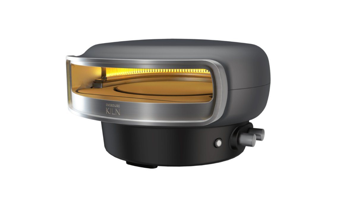 Kilt_Schwarz_1 Everdure KILN Pizzaofen 2-Brenner, Graphite