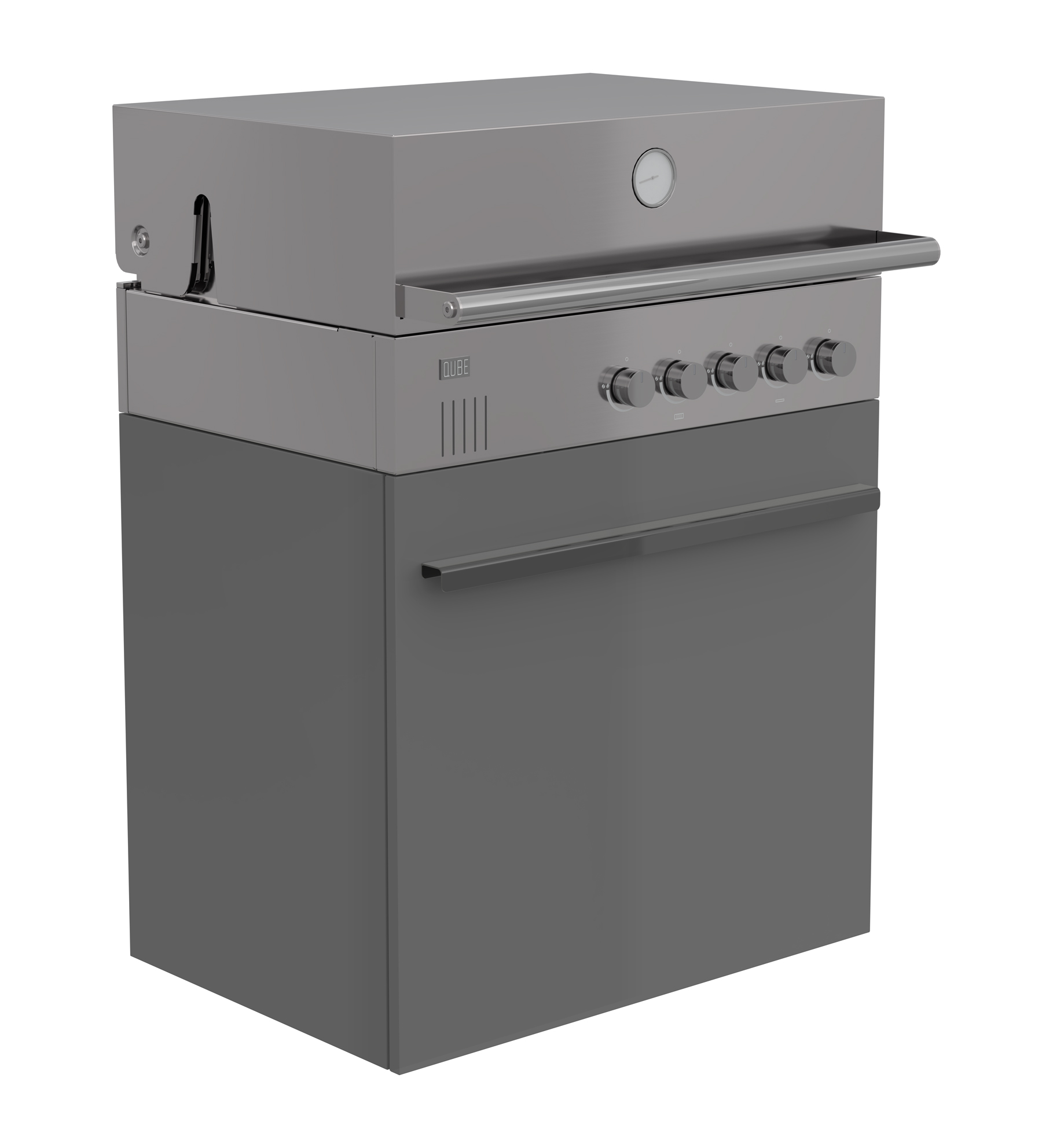 OUTDOORCHEF CUBE X-415 RB Edelstahl / Darkgrey Gasgrill