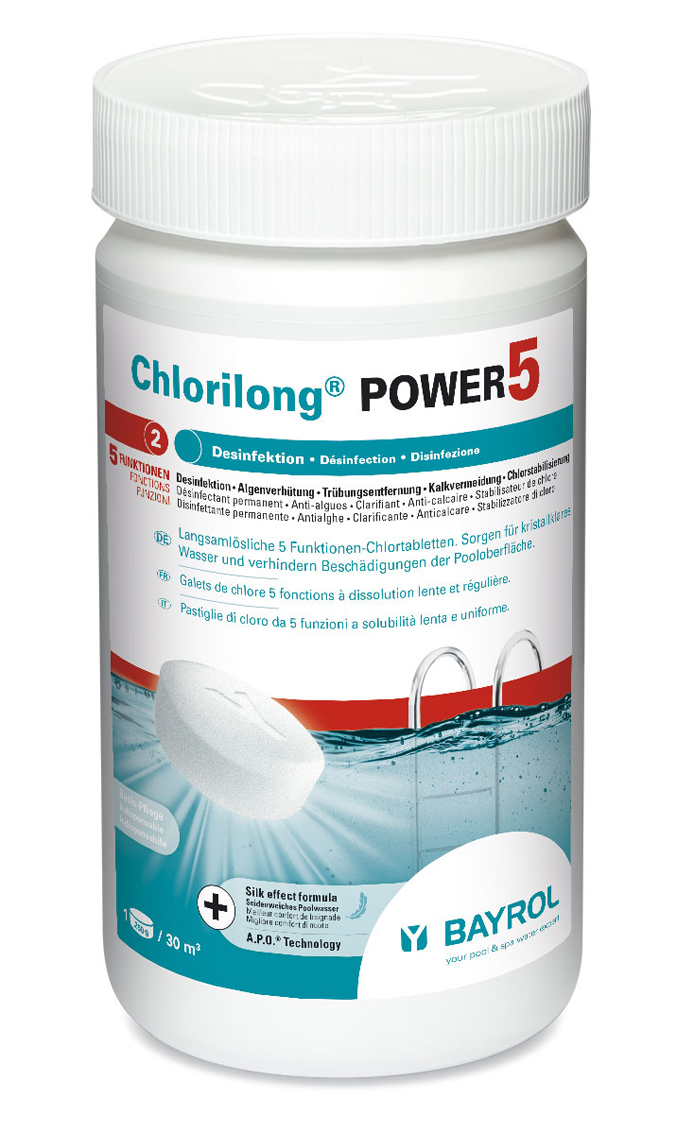 Bayrol Chlorilong Power 5 - 1,25 kg Dose