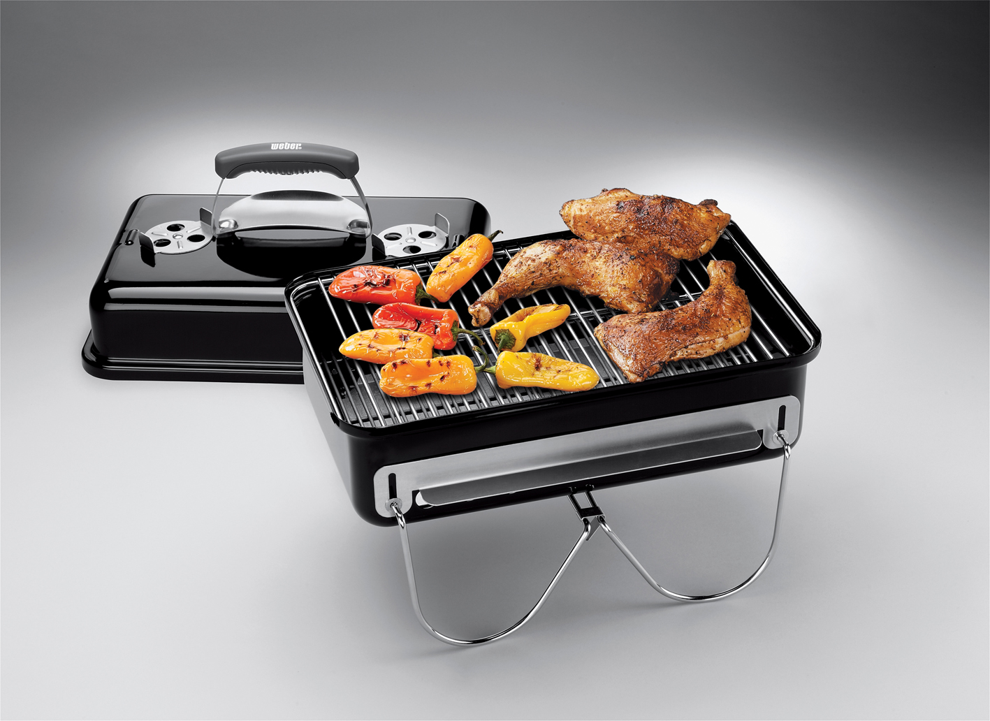 Weber Go-Anywhere Holzkohle Black