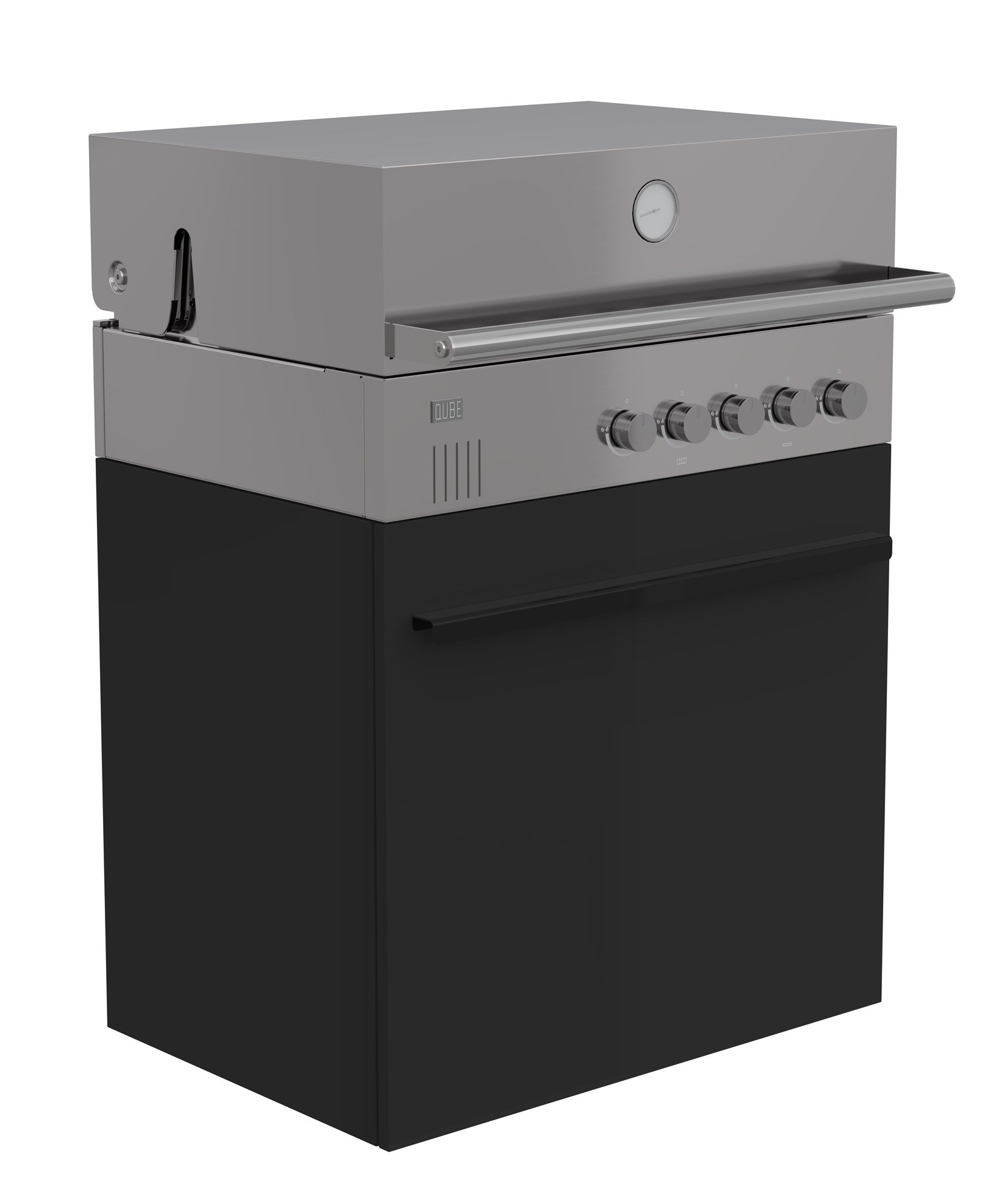 OUTDOORCHEF CUBE X-415 RB Edelstahl / Black Gasgrill
