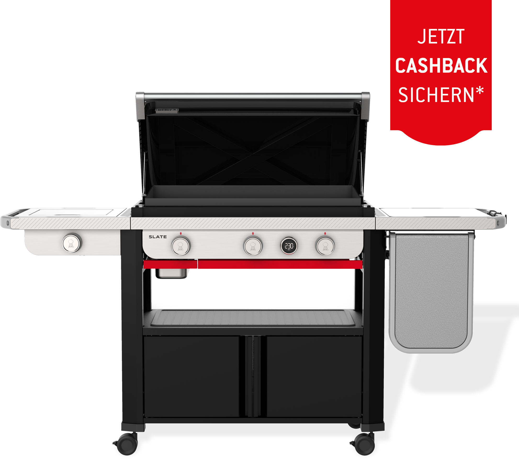 Weber SLATE GPSD 76 cm Premium Plancha