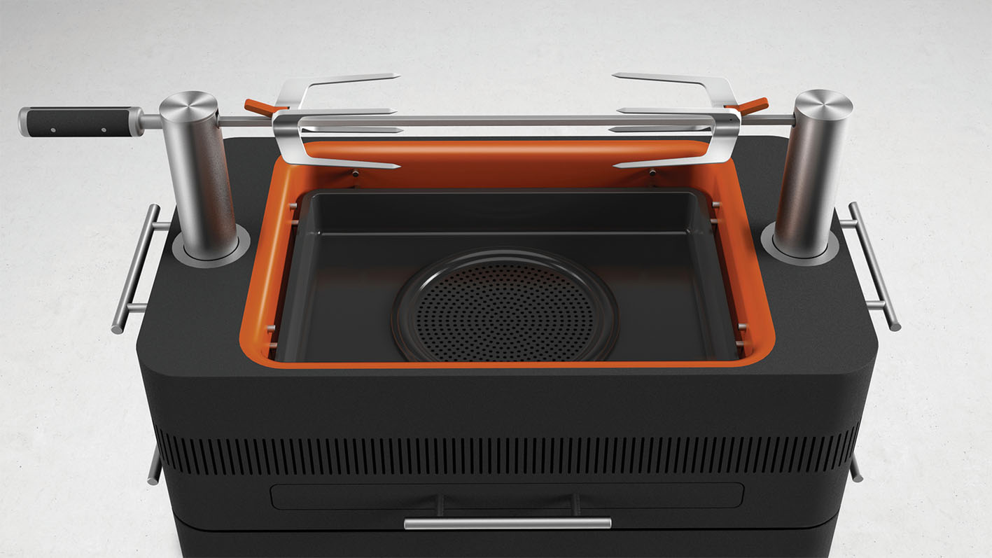 Everdure_Fusion_10 Everdure Fusion Holzkohlegrill
