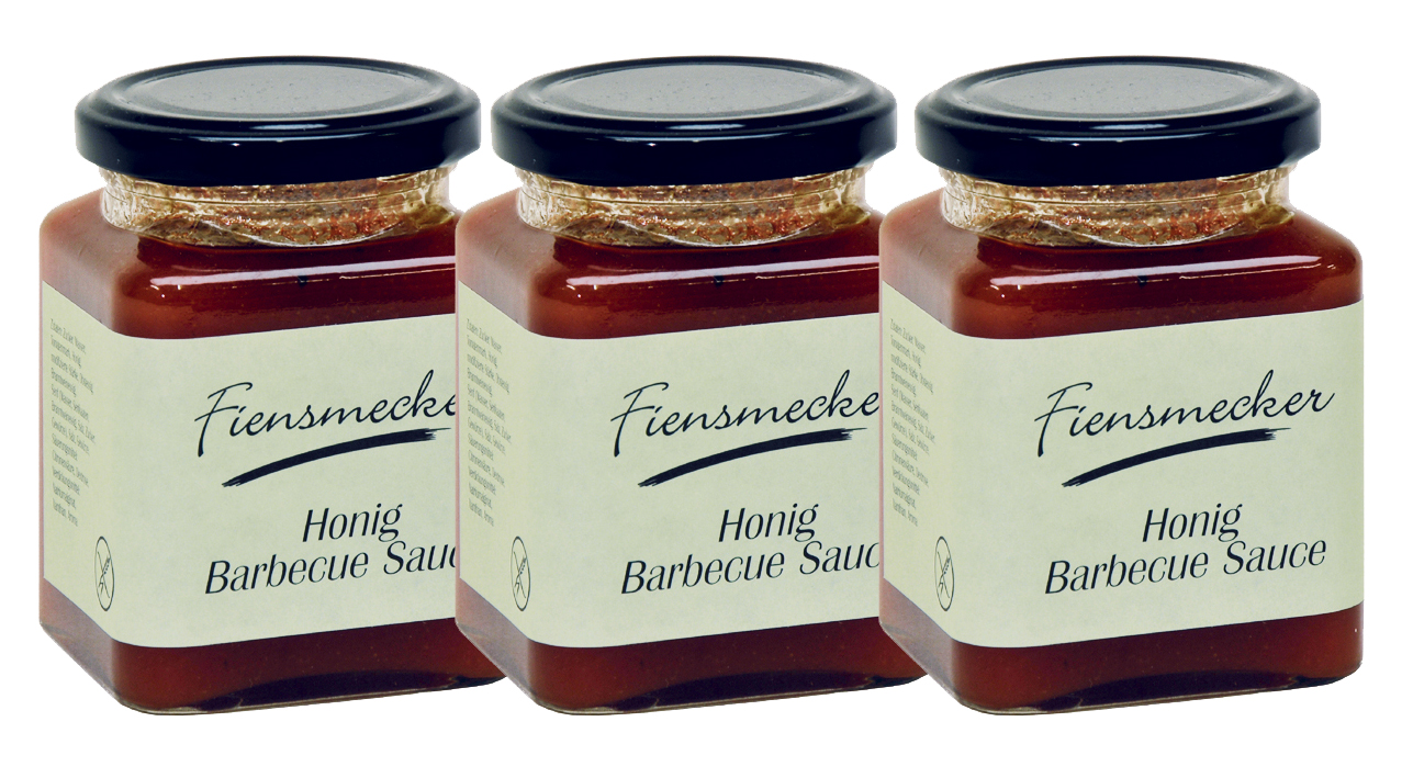 3er Honig Barbecue Sauce Fiensmecker