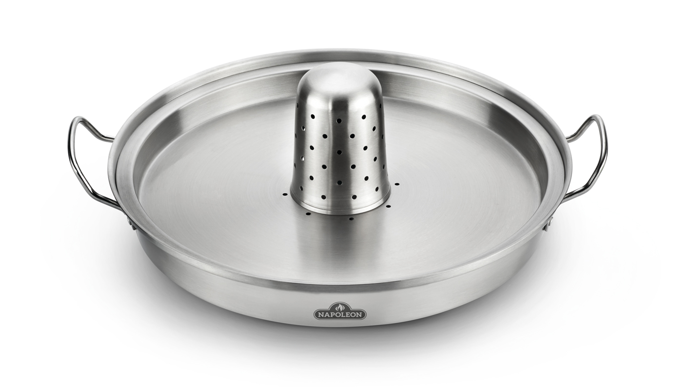 56067_Halter_1 Napoleon Premium Edelstahl Hähnchen-Halterung