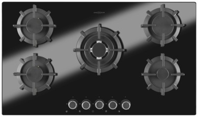 Oranier Gaskochfeld GKH890 5-flammig