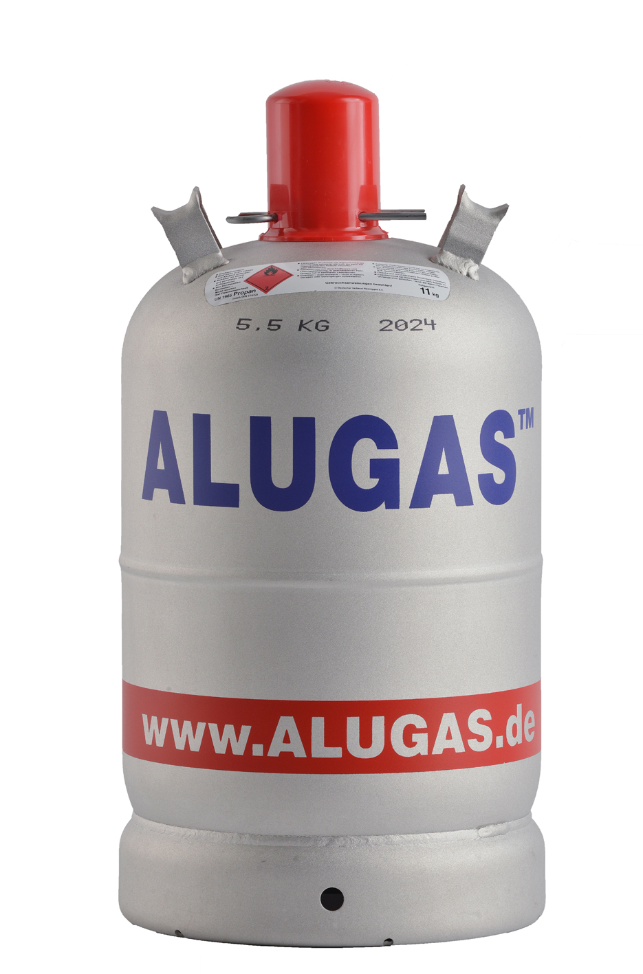 Gasflasche 11 kg Alu, Nutzungsflasche Propan