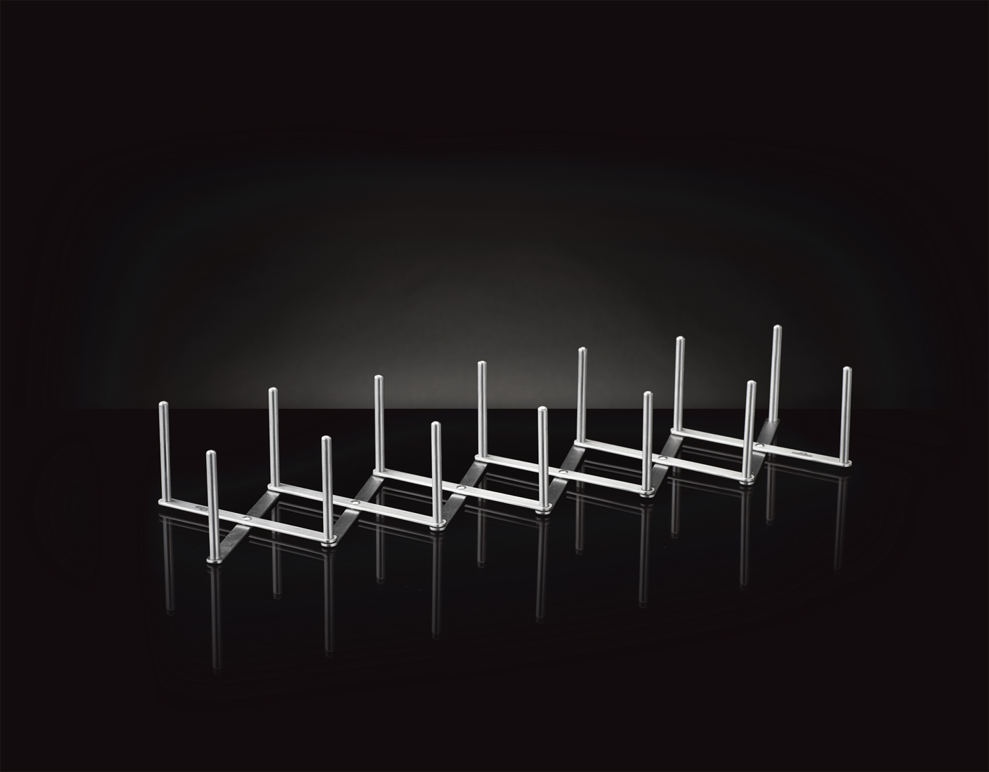 56012_Rib_4 Napoleon Edelstahl Sparerib-Halter, verstellbar
