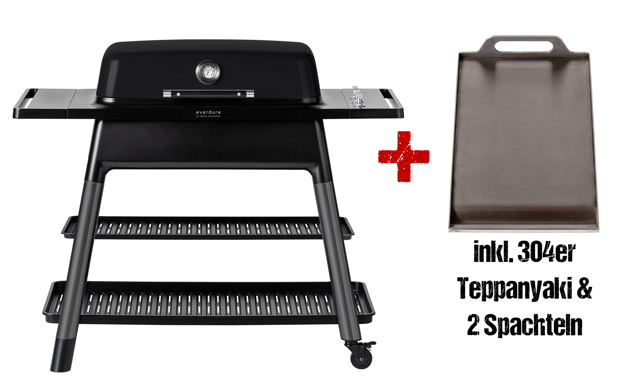Everdure FURNACE Schwarz Gasgrill