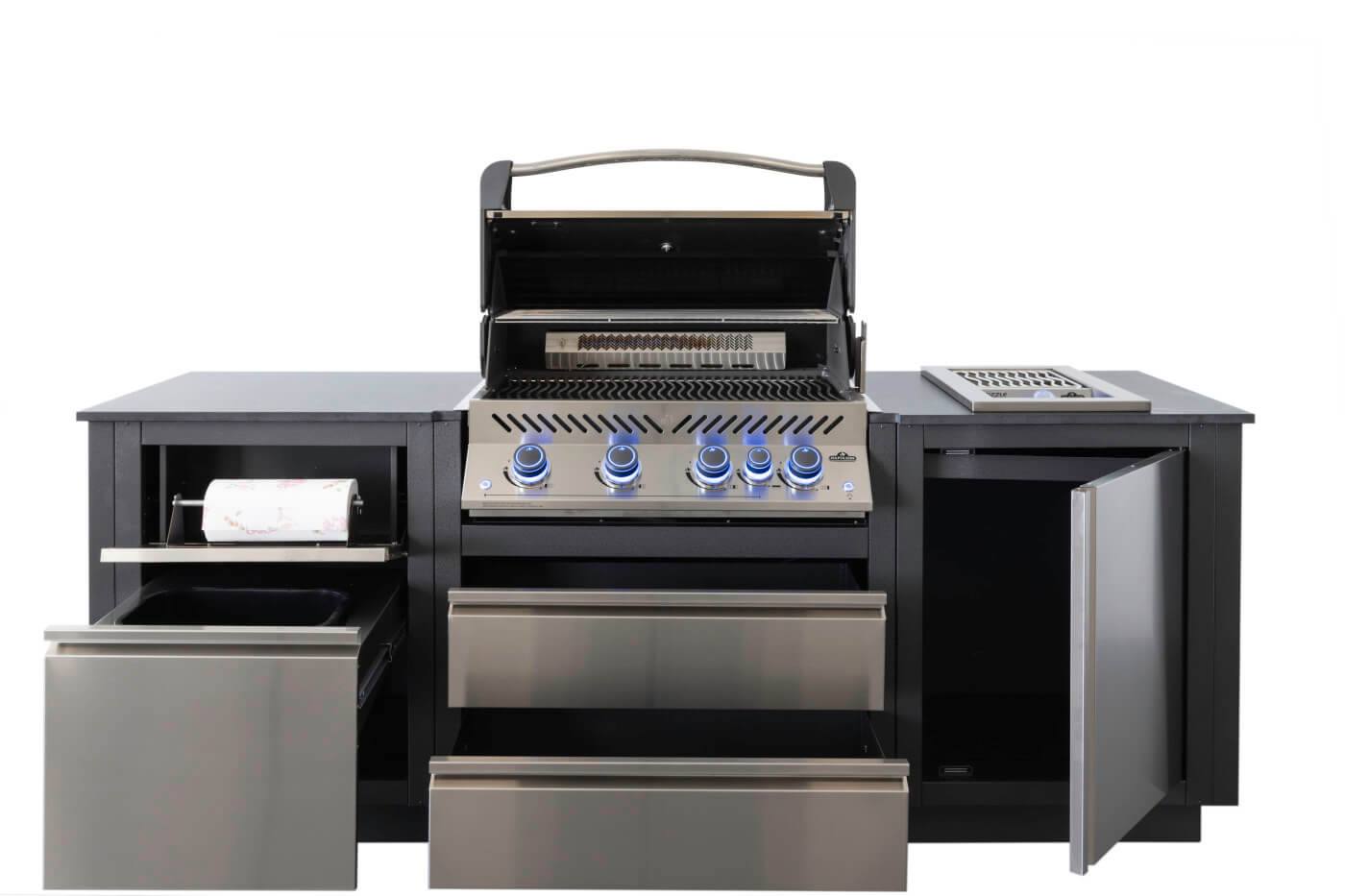 Napoleon Oasis 105 Outdoor-Küche, Einbaugrill P500 Kopie