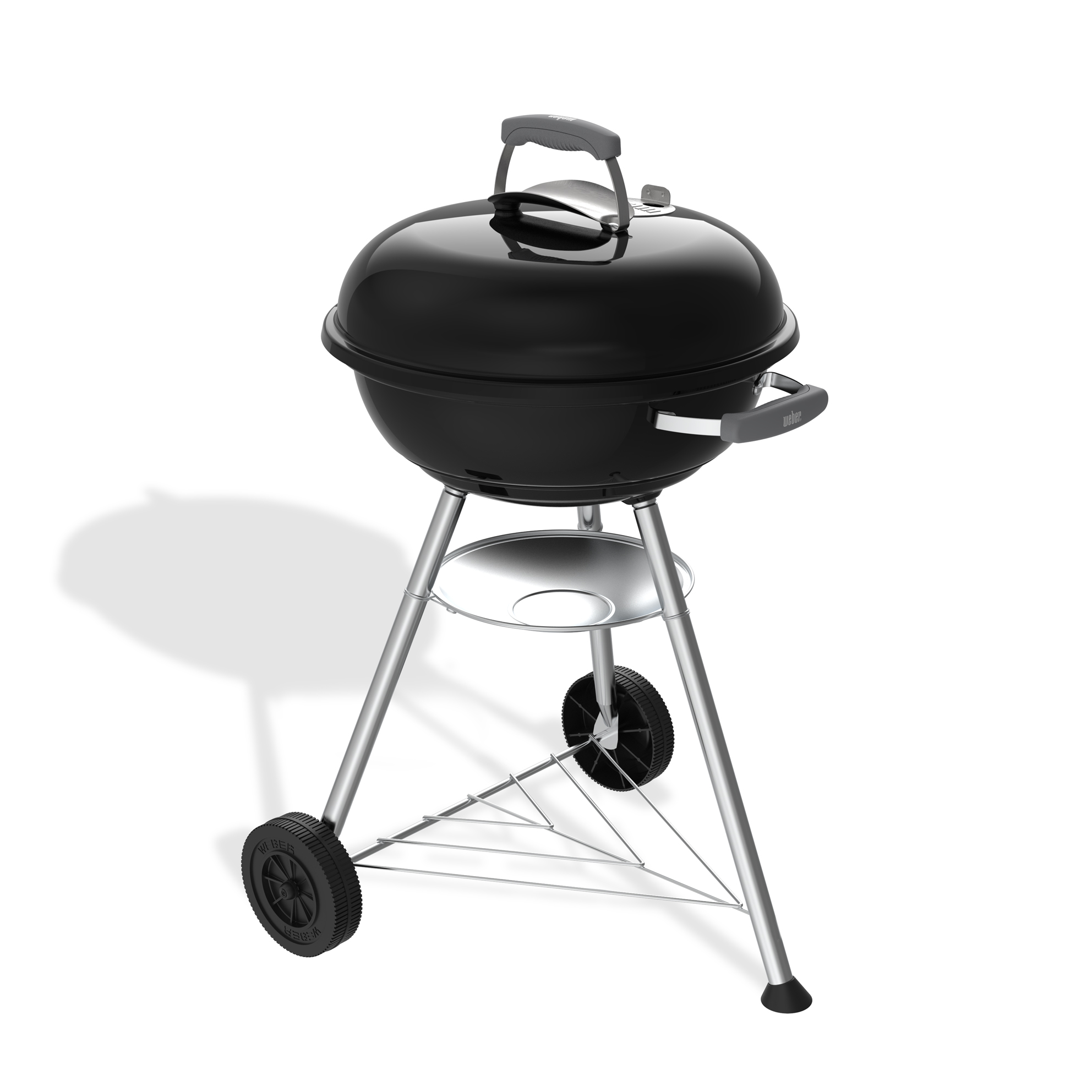 Weber Compact Kettle Holzkohlegrill 47 cm Black