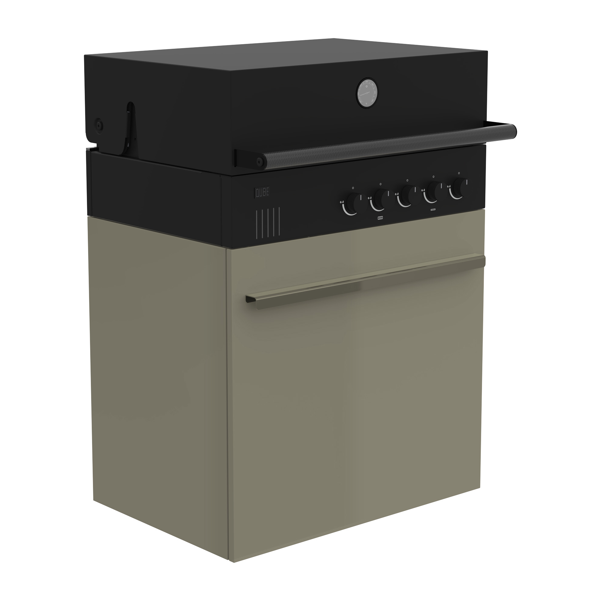 OUTDOORCHEF CUBE X-415 RB Black / Taupe Gasgrill