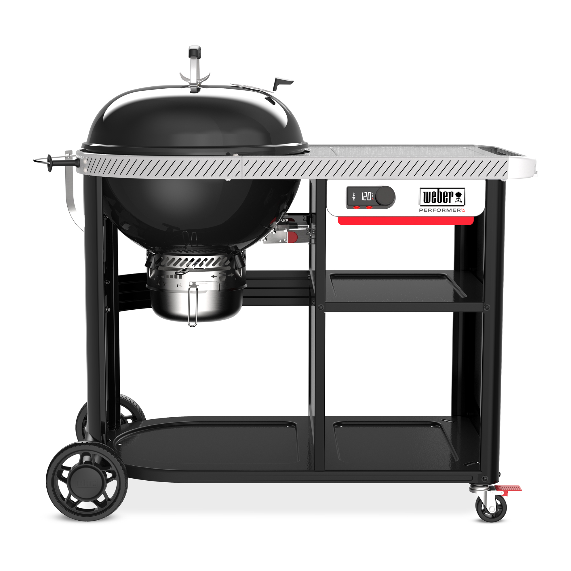 Weber Performer Premium Smart Holzkohlegrill 57 cm Black