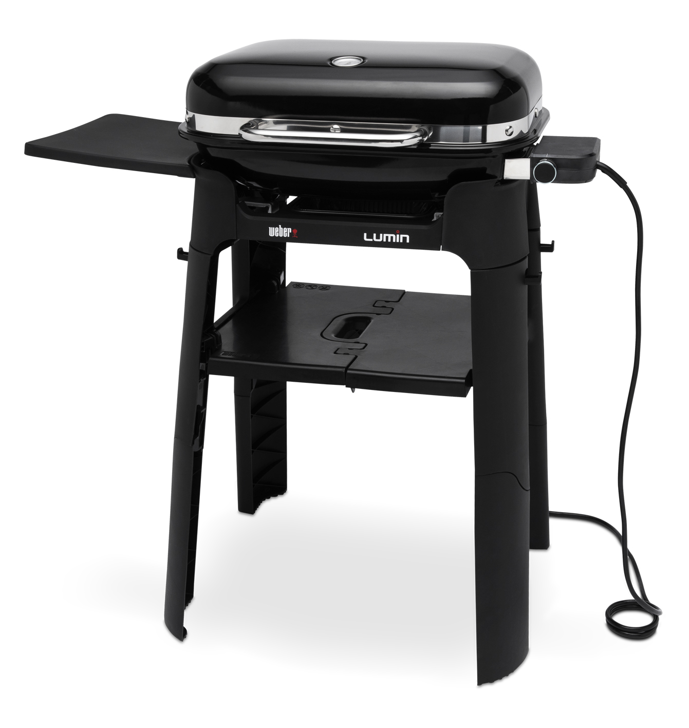 Weber Lumin Stand Elektrogrill Black