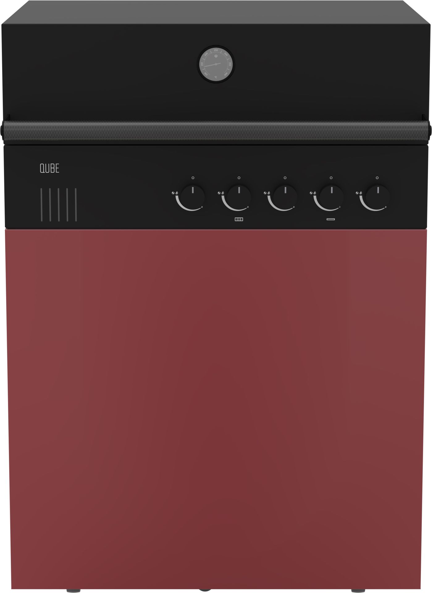 OUTDOORCHEF CUBE X-415 RB Black / Red Gasgrill