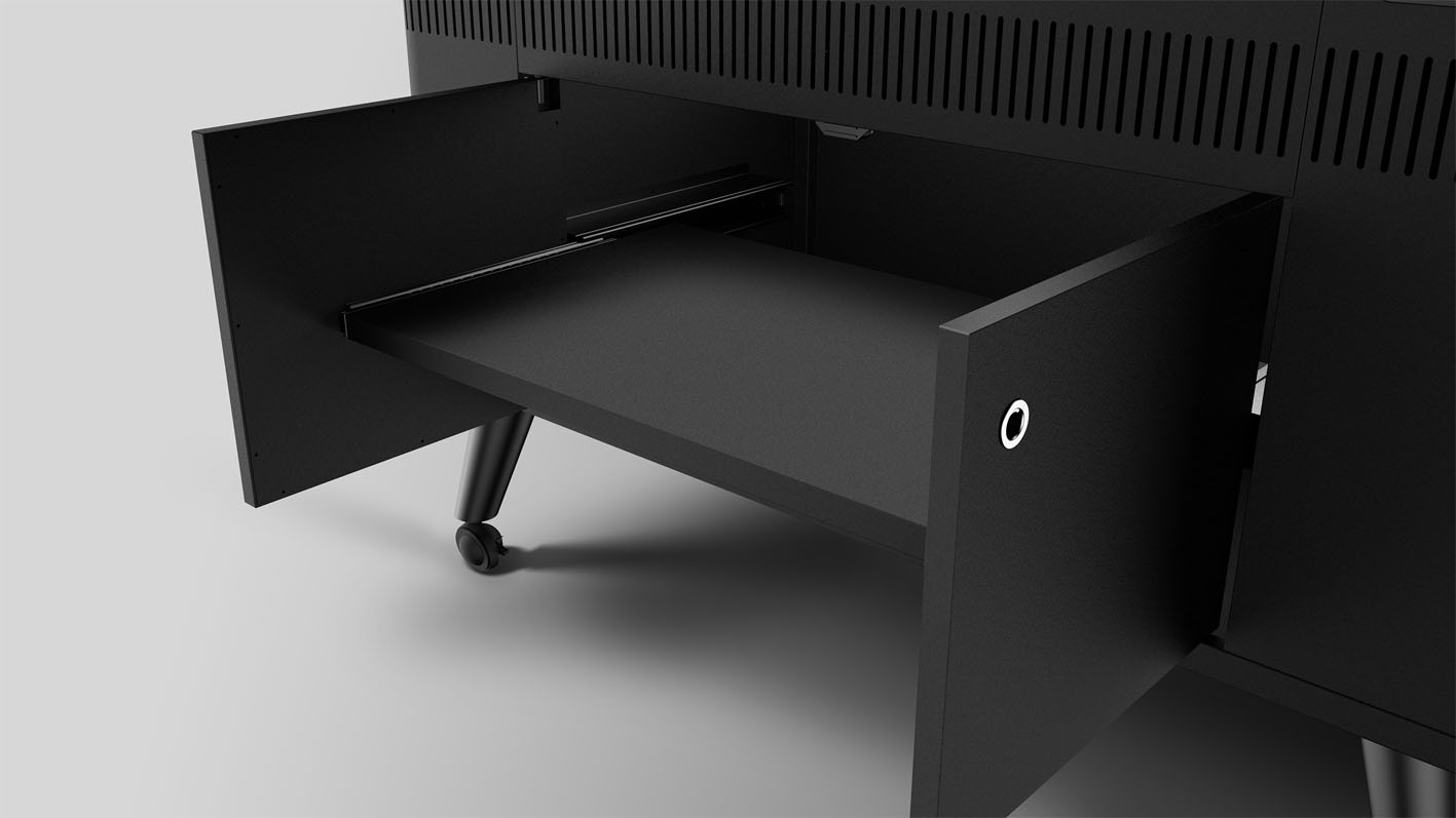 Everdure_HUB_II_7 Everdure HUB II Holzkohlegrill herausziehbare Schublade
