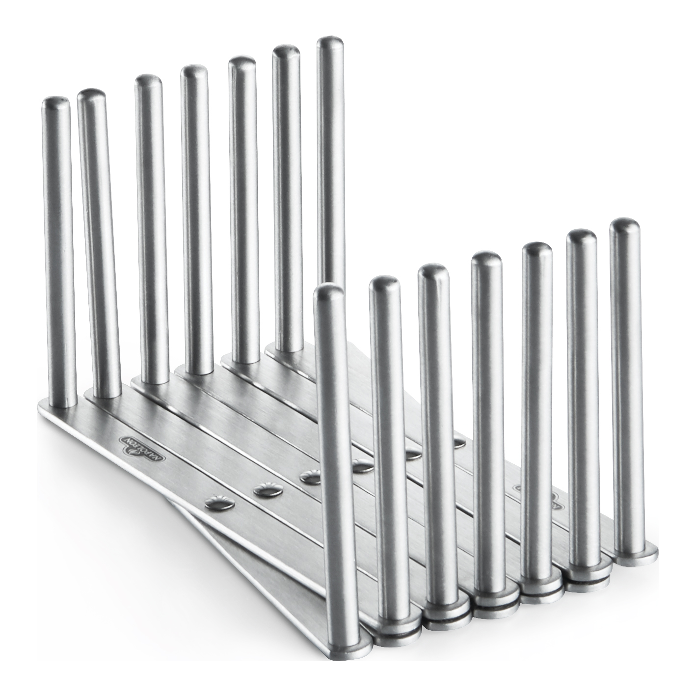 56012_Rib_2 Napoleon Edelstahl Sparerib-Halter, verstellbar