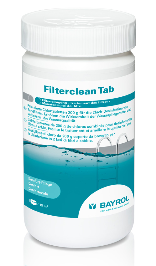 Bayrol Filterclean Tab 1 kg Dose