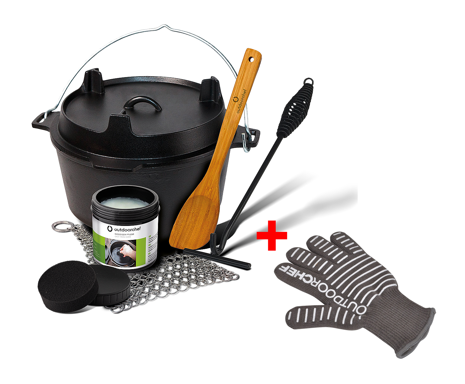 OutdoorCHEF Dutch Oven Set 8,5 L