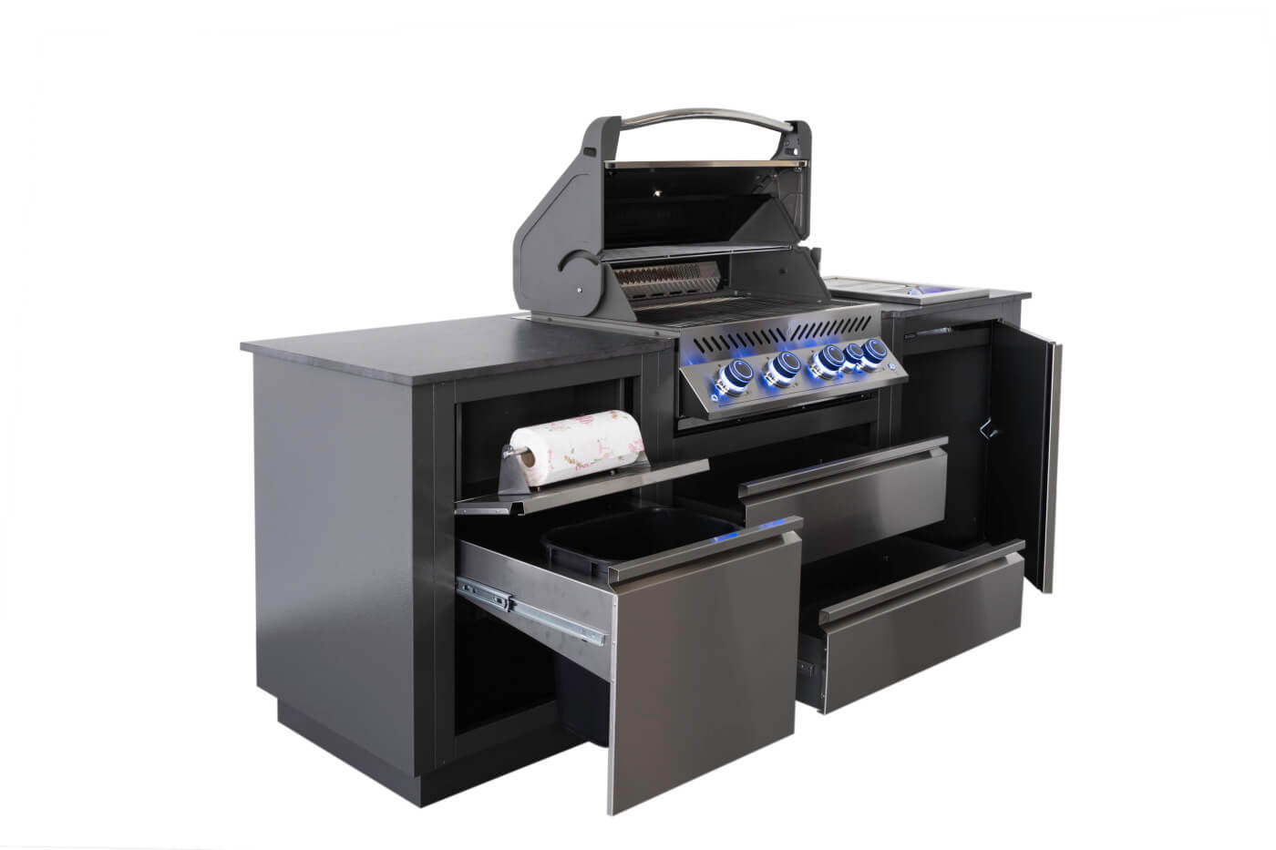 Napoleon Oasis 105 Outdoor-Küche, Einbaugrill P500 Kopie