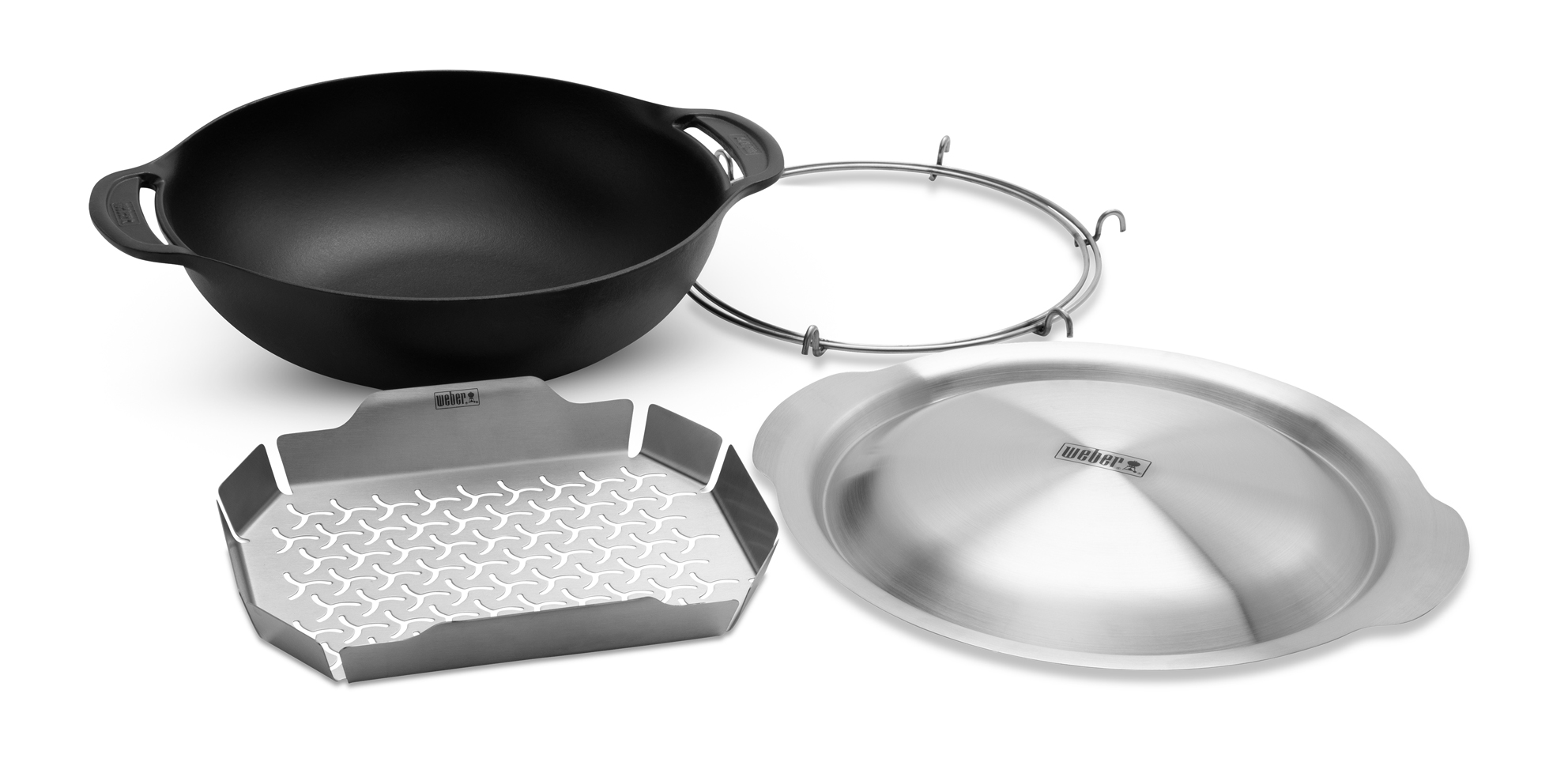 Weber CRAFTED Wok & Dampfgarer