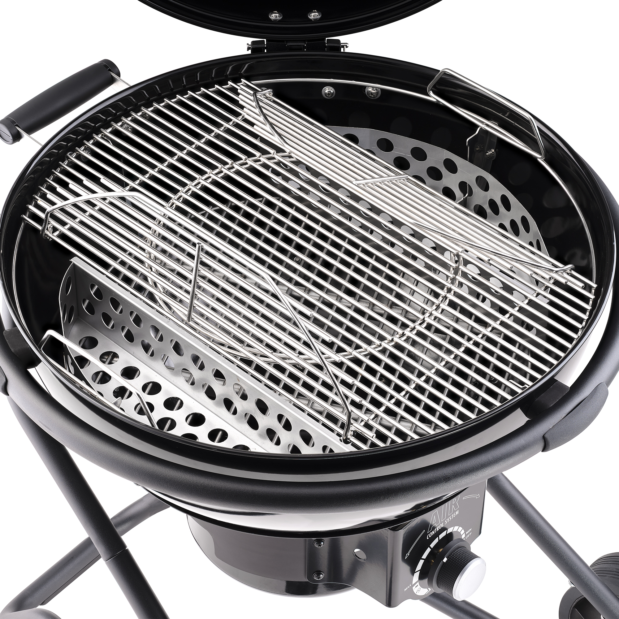Rösle No.1 F60 Air Pro Vario+ Holzkohle Kugelgrill