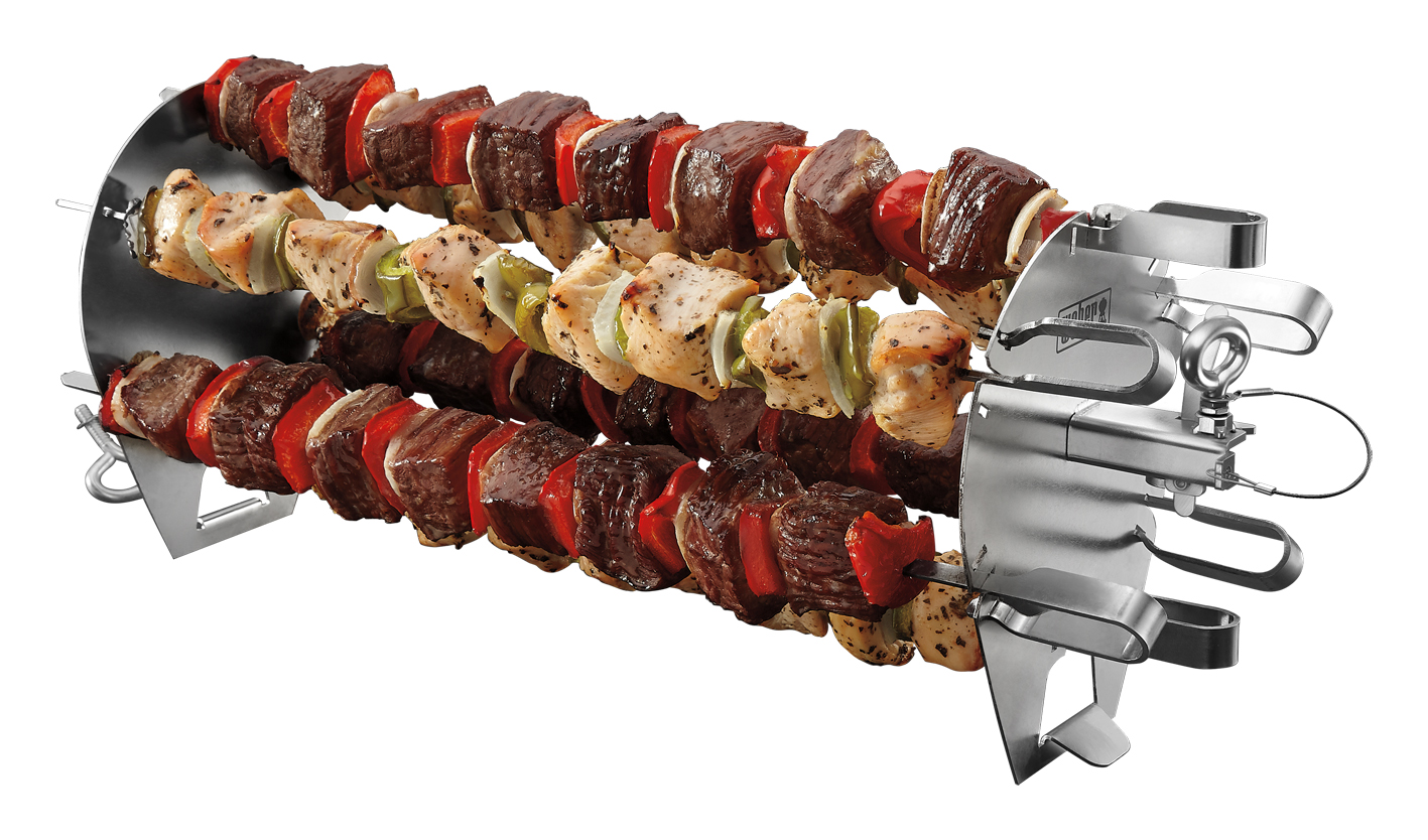 7685_Spiesse_Set_4 Weber CRAFTED Spieße-Set für Drehspieß