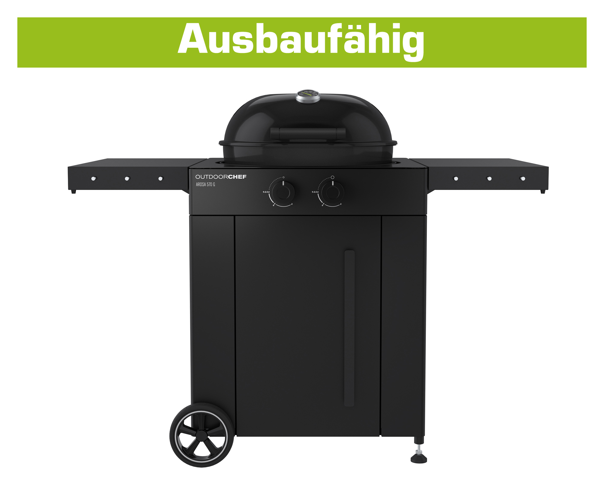 Outdoorchef Arosa 570 G EVO Black Style Gaskugelgrill