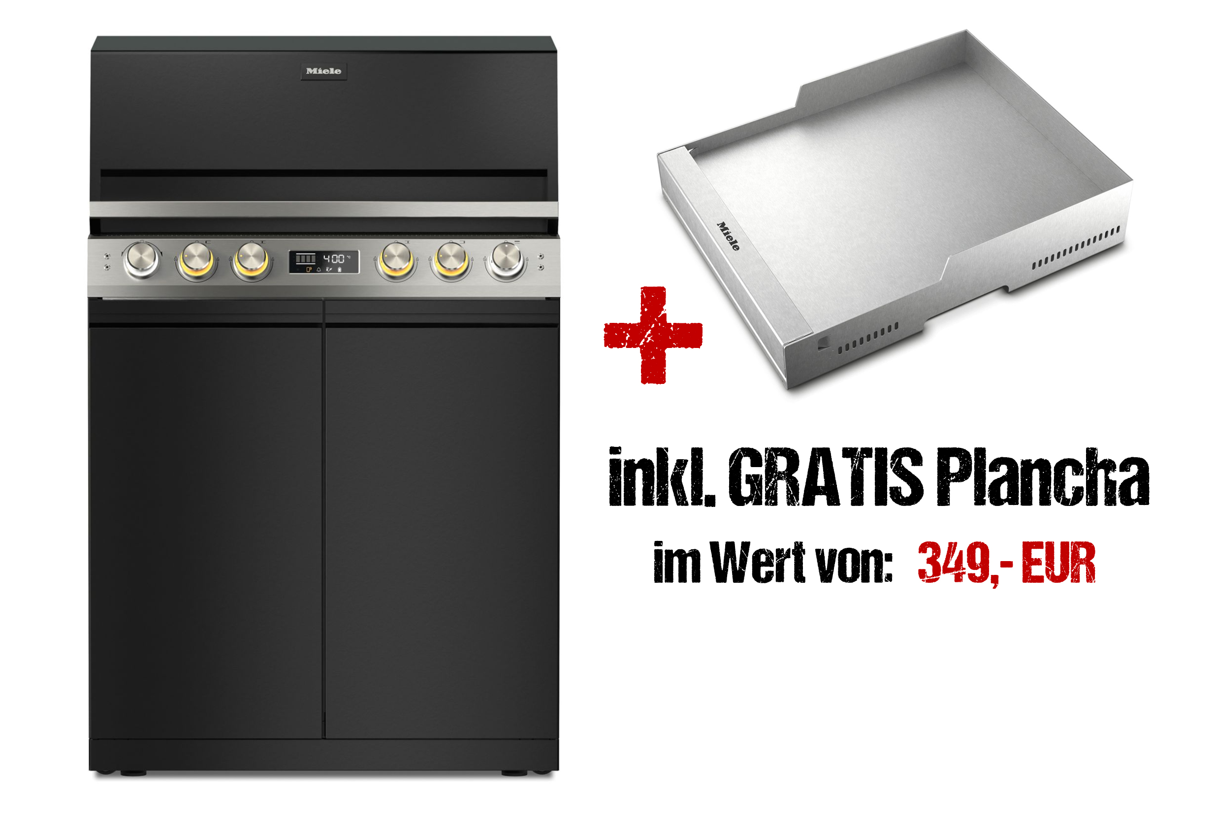 Miele Fire Pro mit Zwischenboden Gasgrill