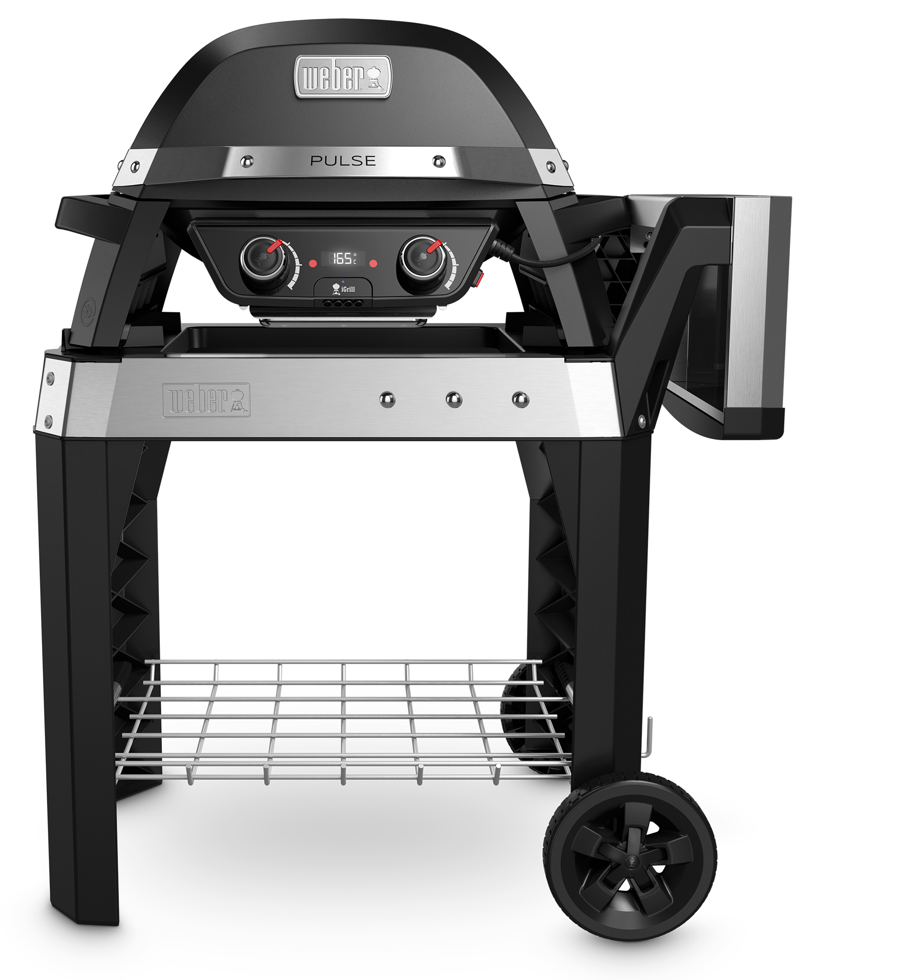 Pulse_2000_Cart_eingeklappt Weber Elektrogrill Pulse 2000 mit Rollwagen
