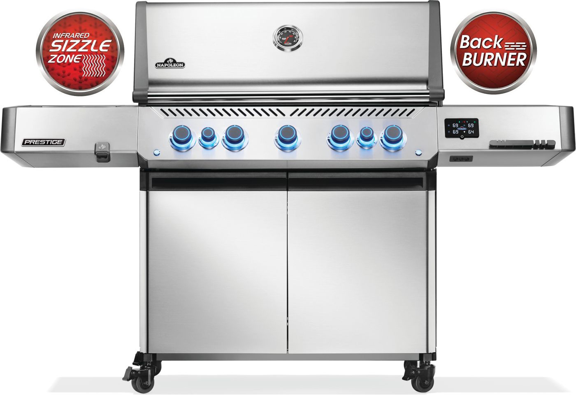 Napoleon Prestige 665 Connected Edelstahl