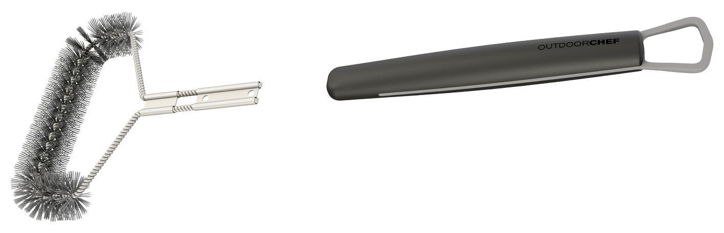 1442135_Triangel_1 OutdoorCHEF Triangel Grillbürste