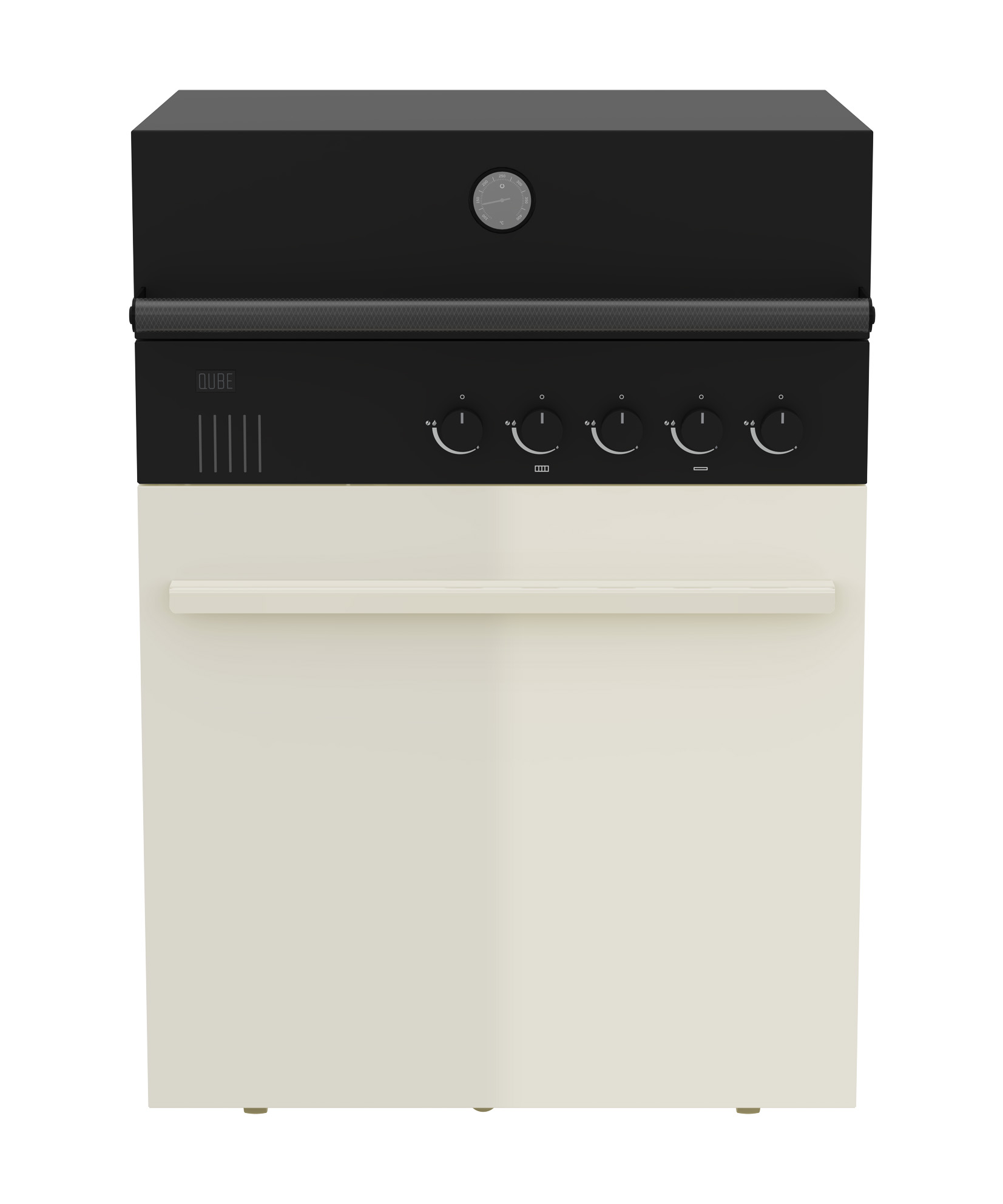 OUTDOORCHEF CUBE X-415 RB Black / Creme Gasgrill